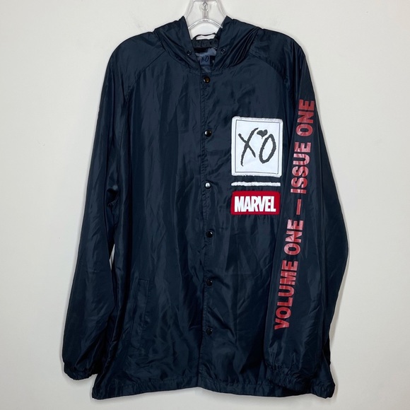 Marvel XO The Weekend Smiley Snap Up Jacket XXL - Picture 3 of 8